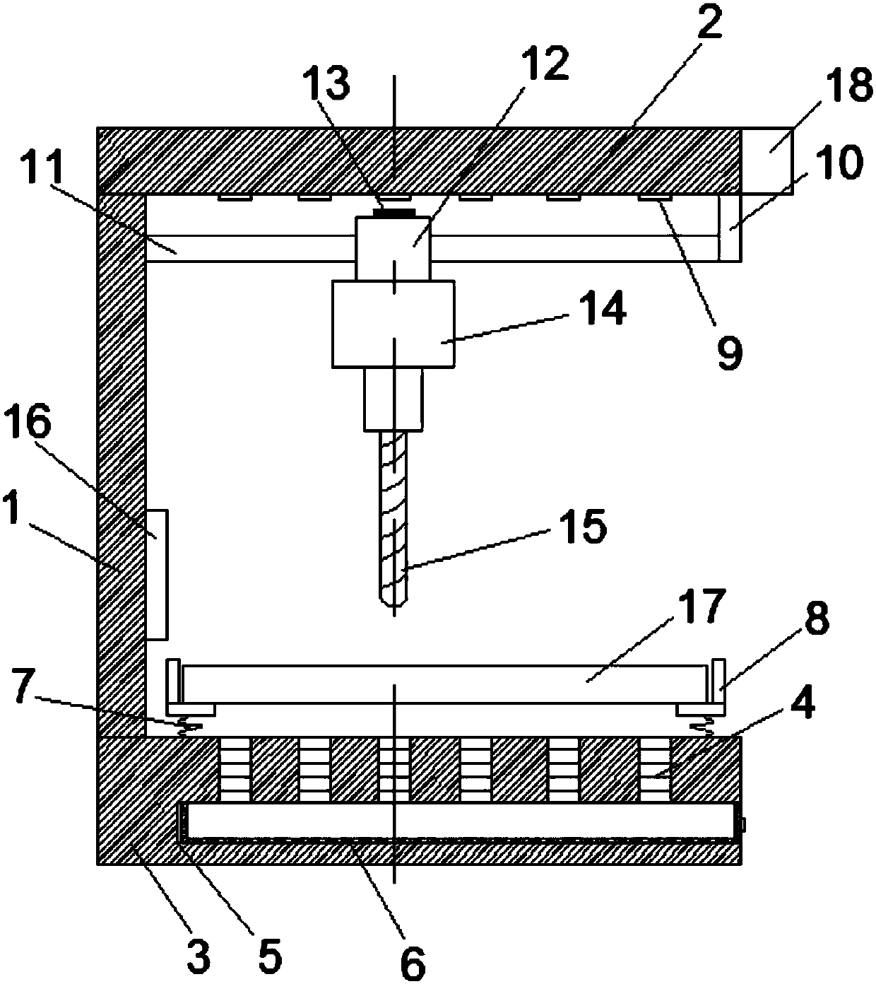 Mold with tapping function