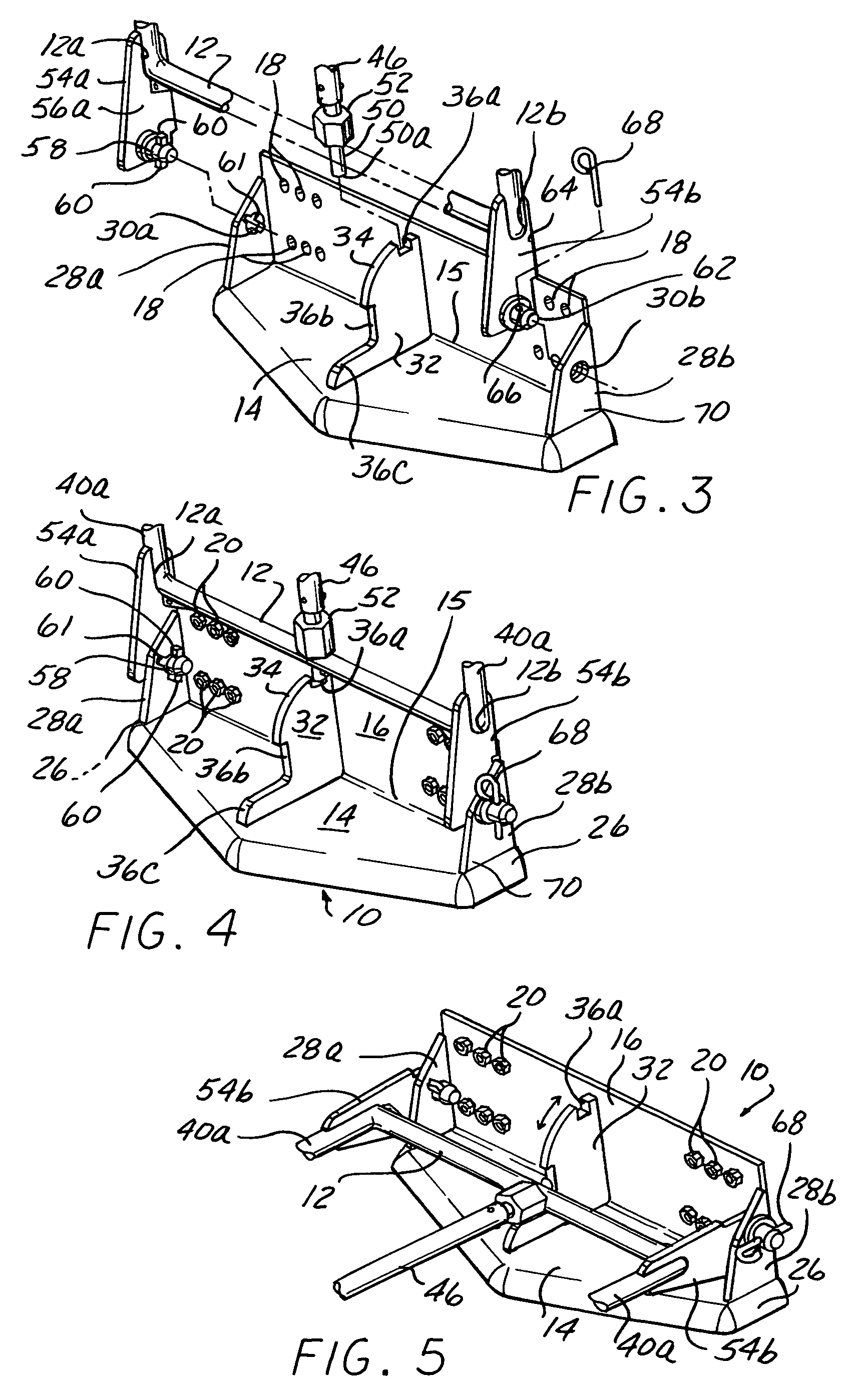 Quick connect system for a bicycle rack assembly