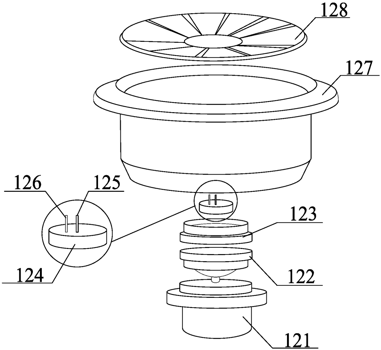 Infrared energy-saving gas stove for Chinese cuisines