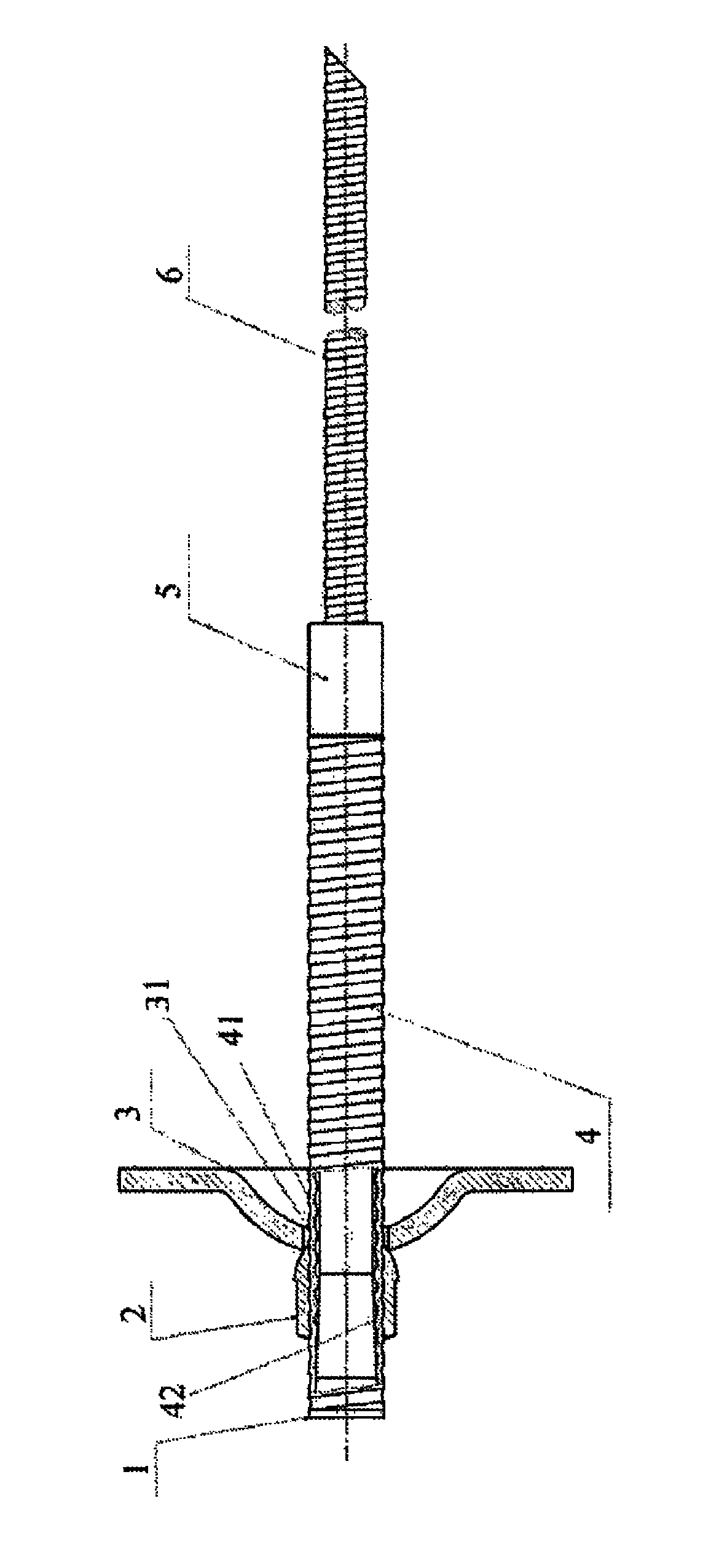 Constant-resistance large-deformation anchor rod