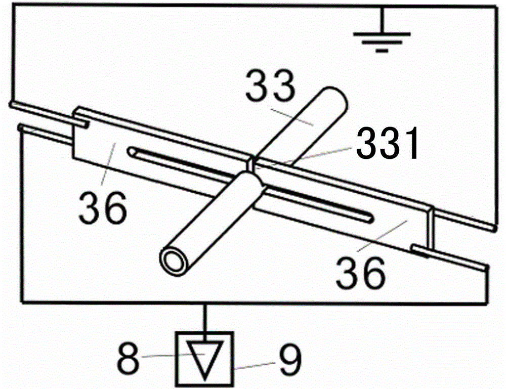 Double-quartz-crystal-oscillator spectral phonometer and gas detection device employing same