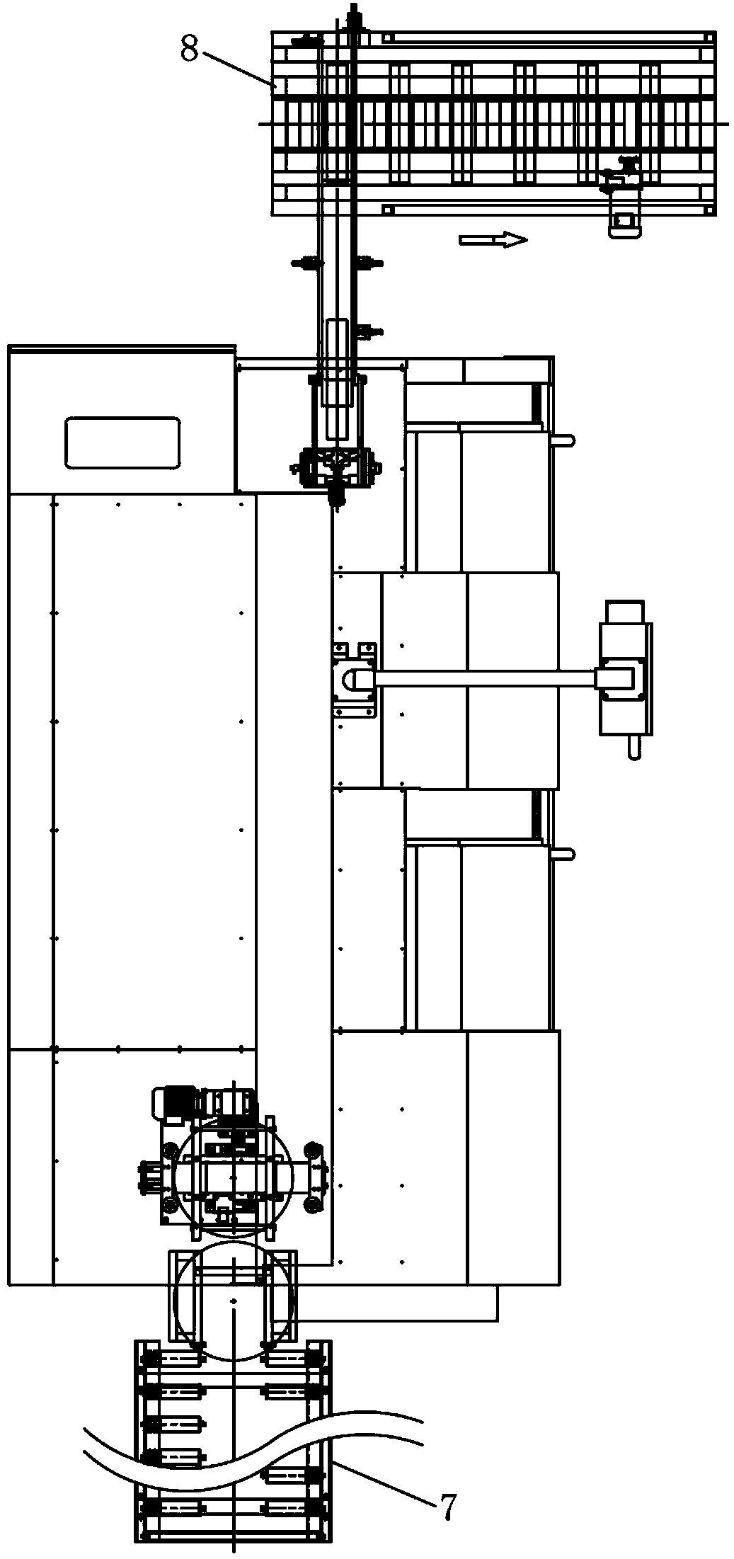 Full-automatic rough machining method and system for motorcycle wheel