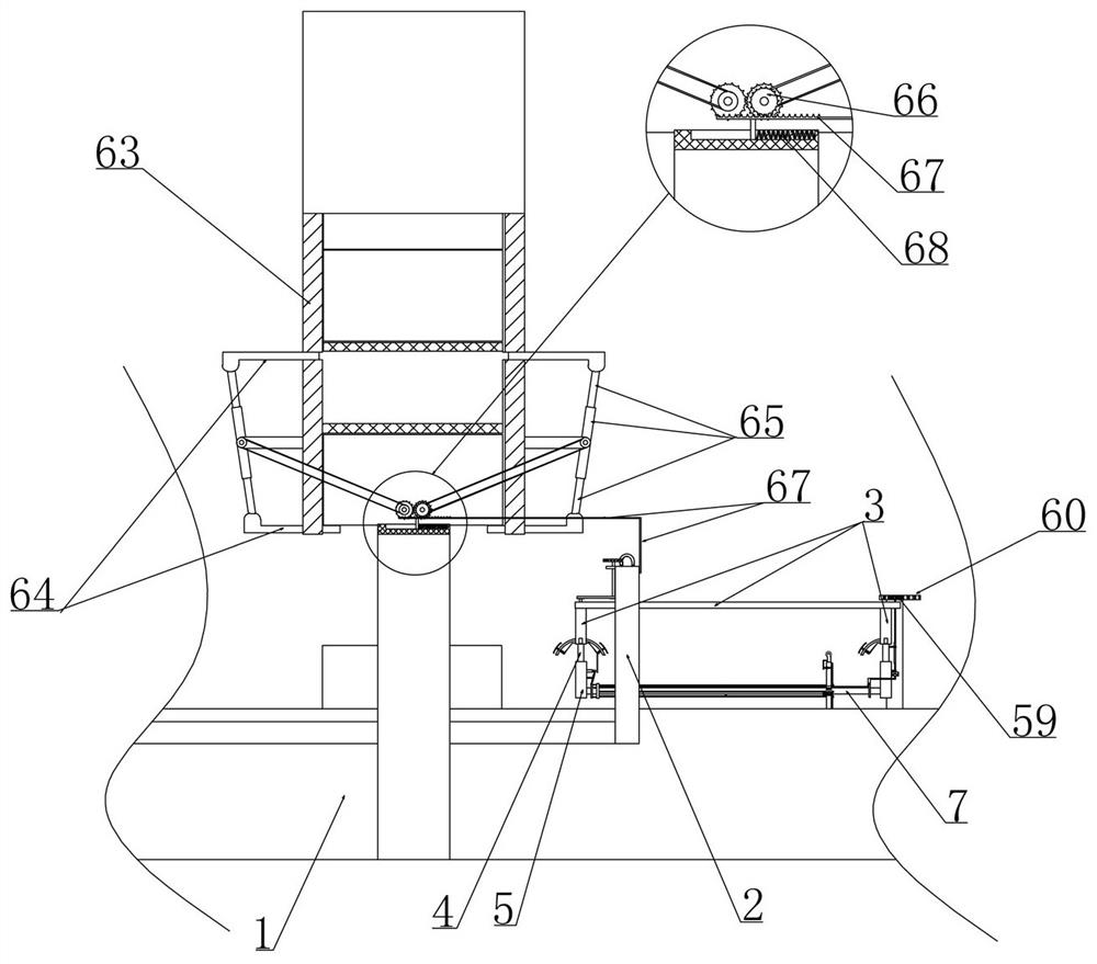 Automatic detection device for cylindrical automobile parts