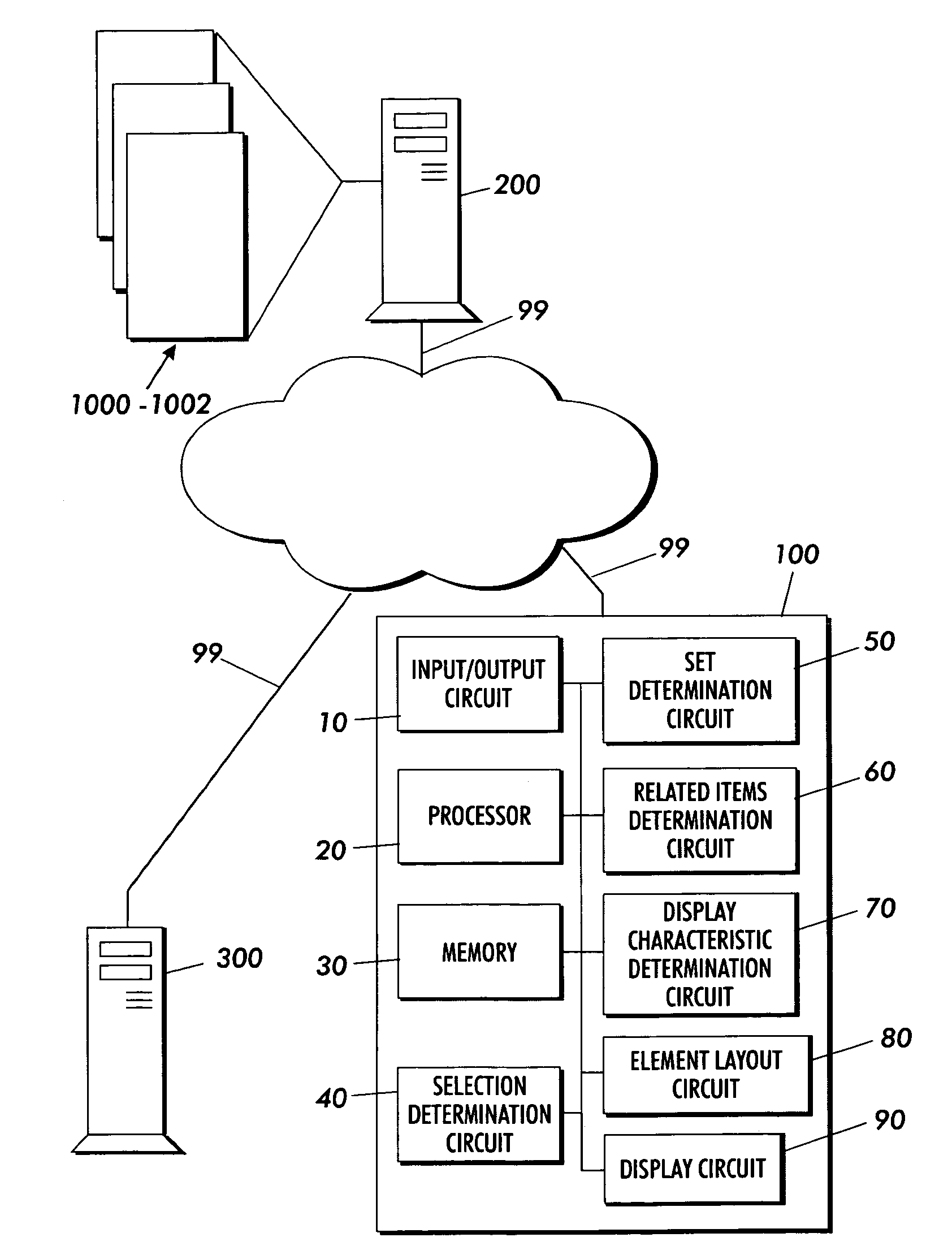 Systems and methods for displaying linked information in a sorted context