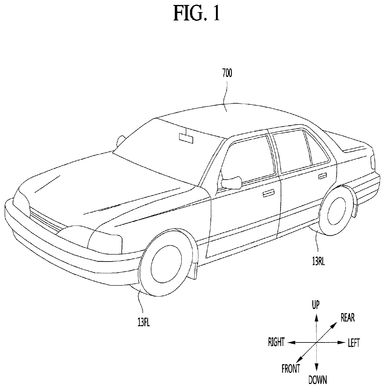 External module and vehicle connected thereto