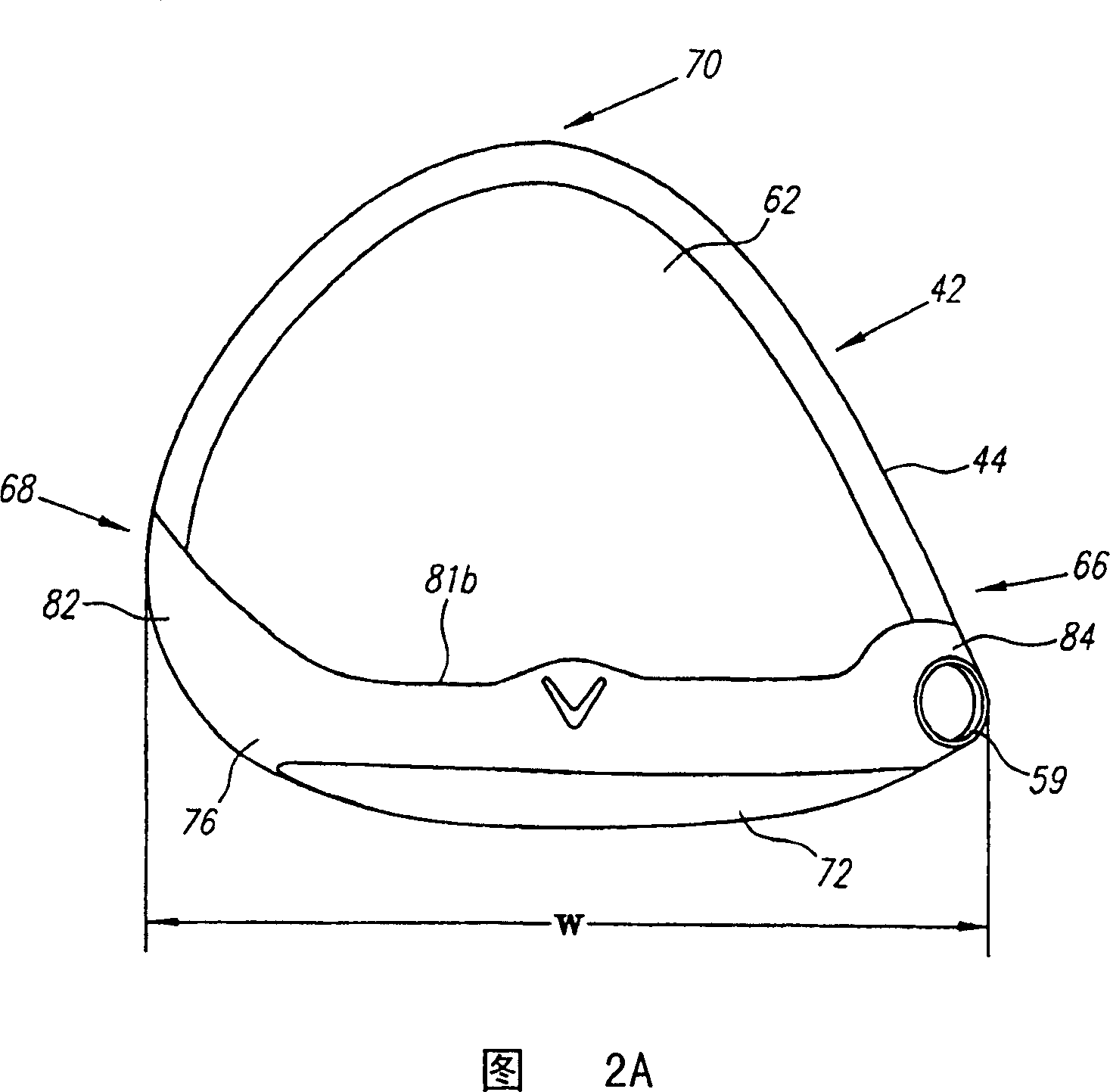 Golf club head with face composed of forged material