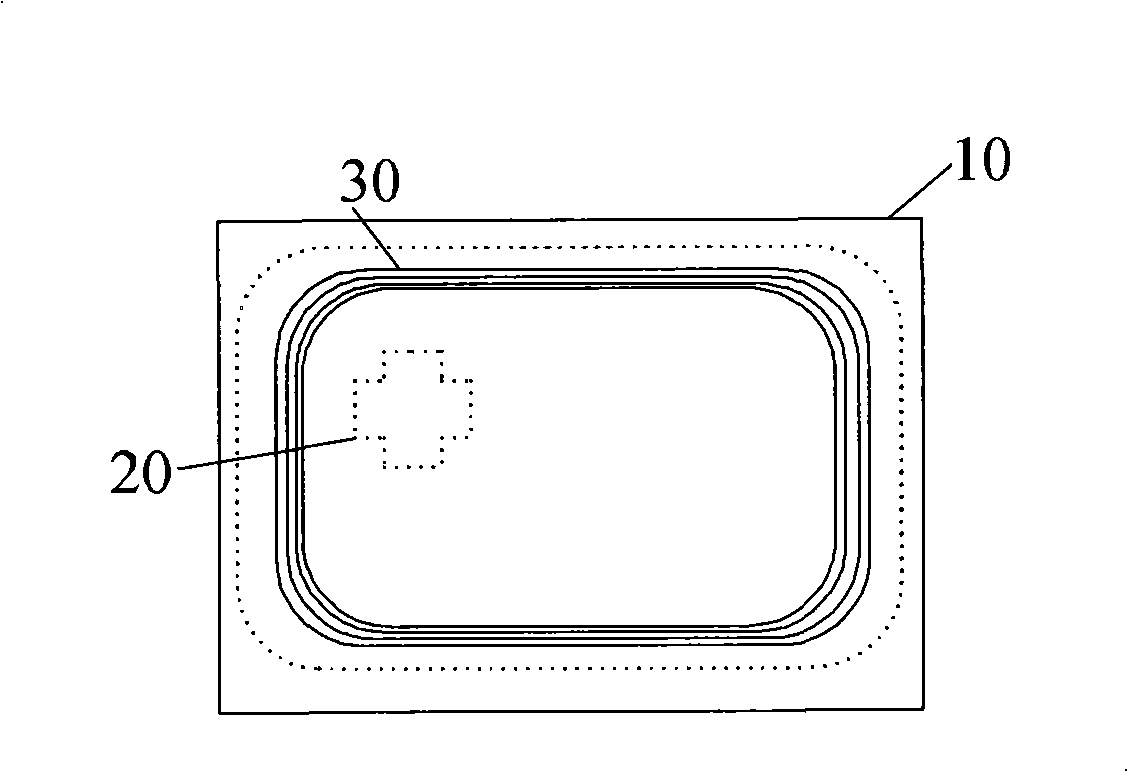 Method for producing double interfaces smart card, double interfaces smart card and antennae layer thereof