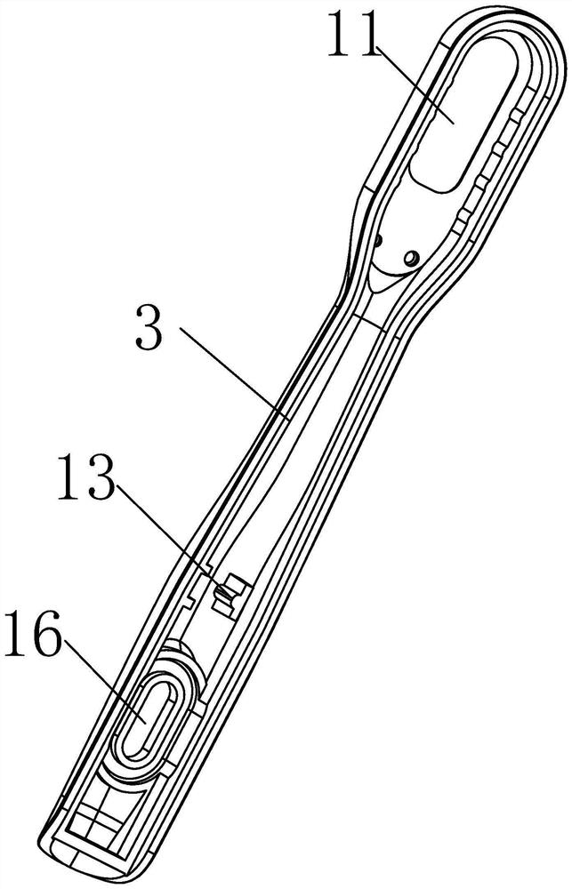 Water pick structure and design method of water outlet hole in water pick structure