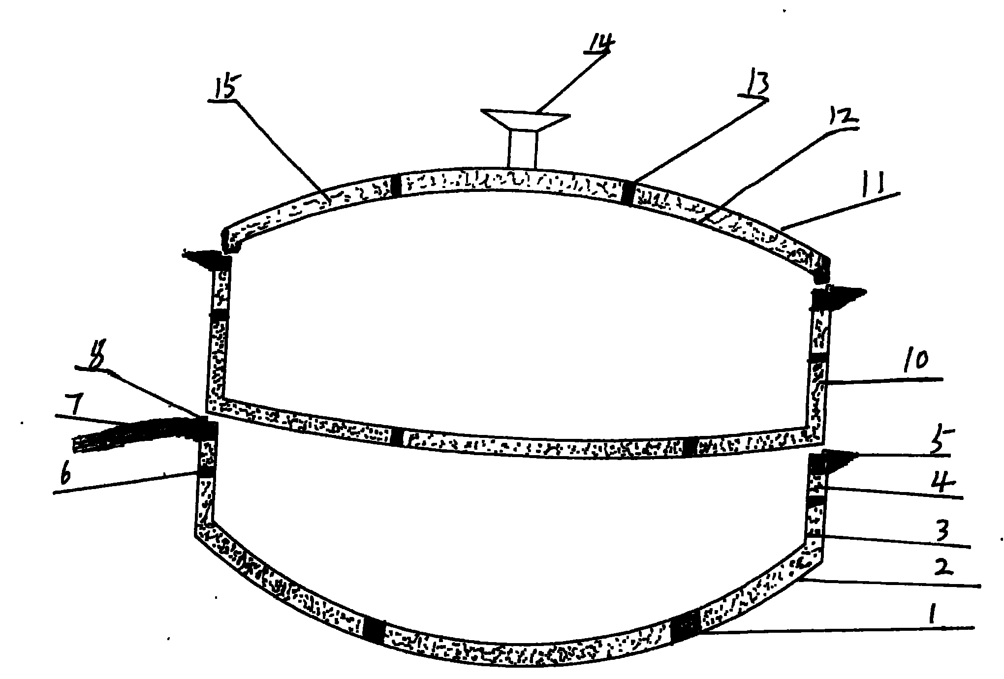 High-efficiency and energy-saving magnet pot