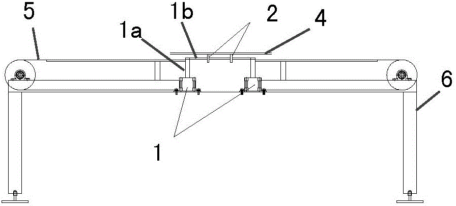 Automatic brick picking device