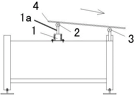 Automatic brick picking device