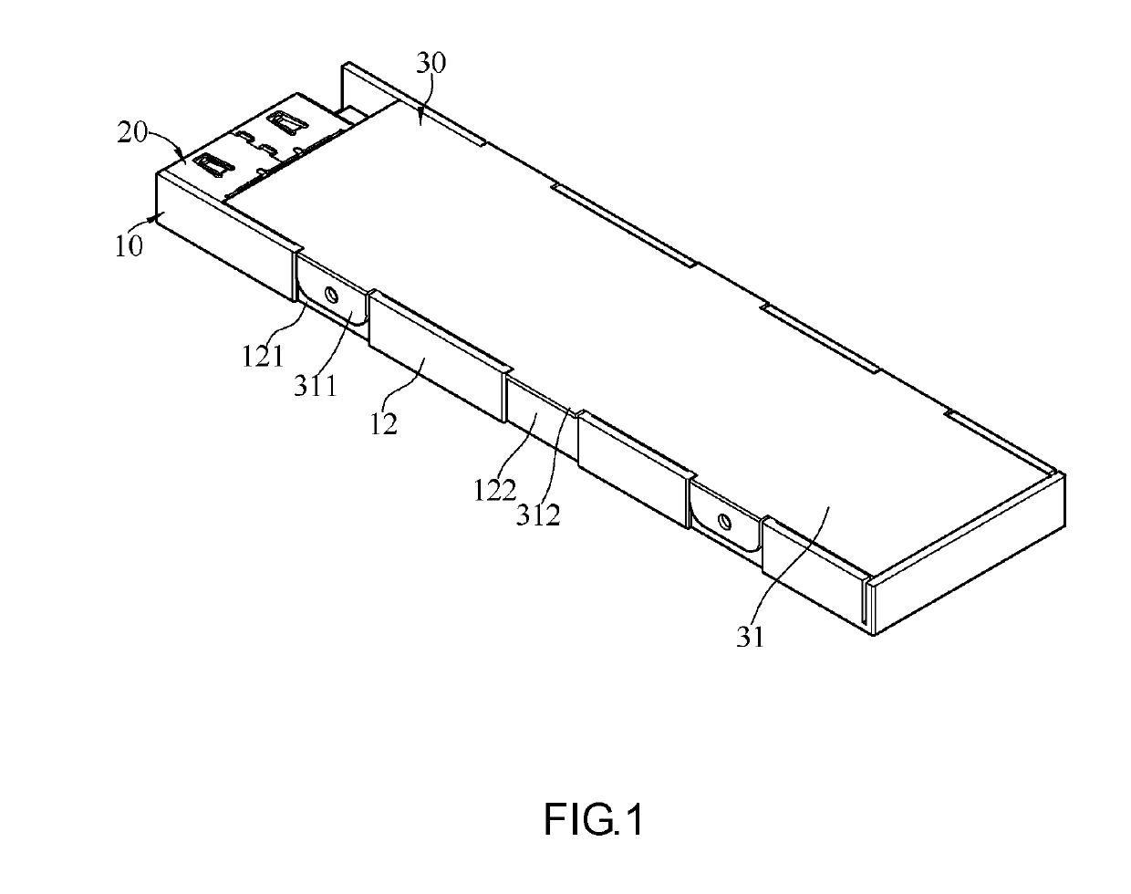 Heat dissipating housing and pluggable electronic device having the same