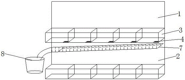 Dual-layer bamboo rat rearing device