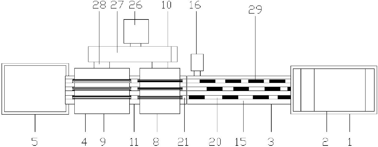 A kind of bamboo crushing machine