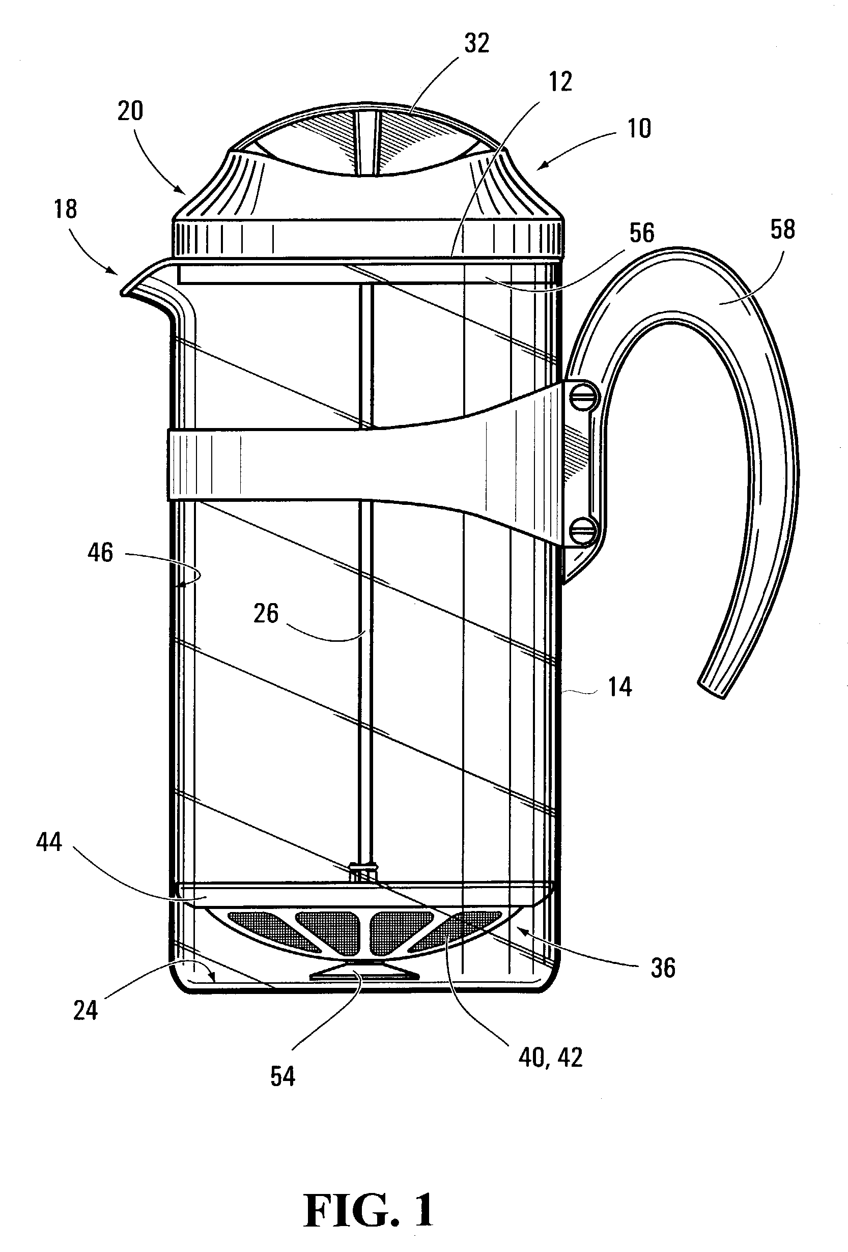 System for making coffee