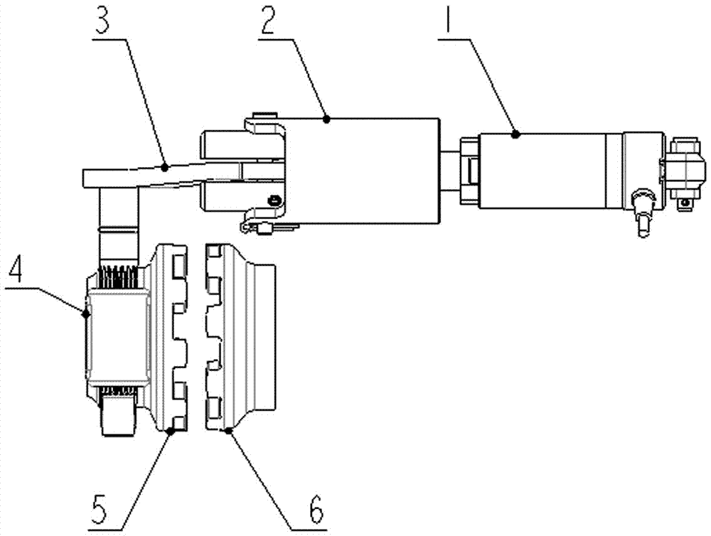 Differential lock control device and vehicle