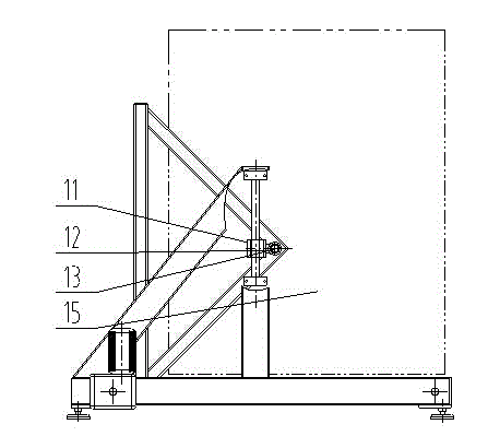 Electric overturning mechanism