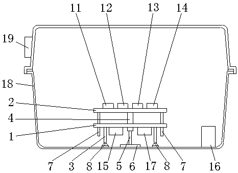 Individual ventilated caging (IVC) system cage environment detection device and using method thereof