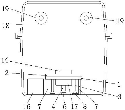 Individual ventilated caging (IVC) system cage environment detection device and using method thereof