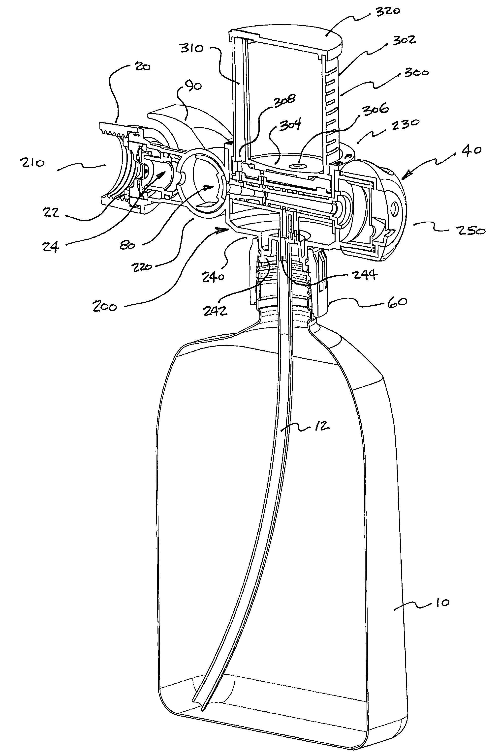 System and method for controlled dosing and dispensing of liquid material