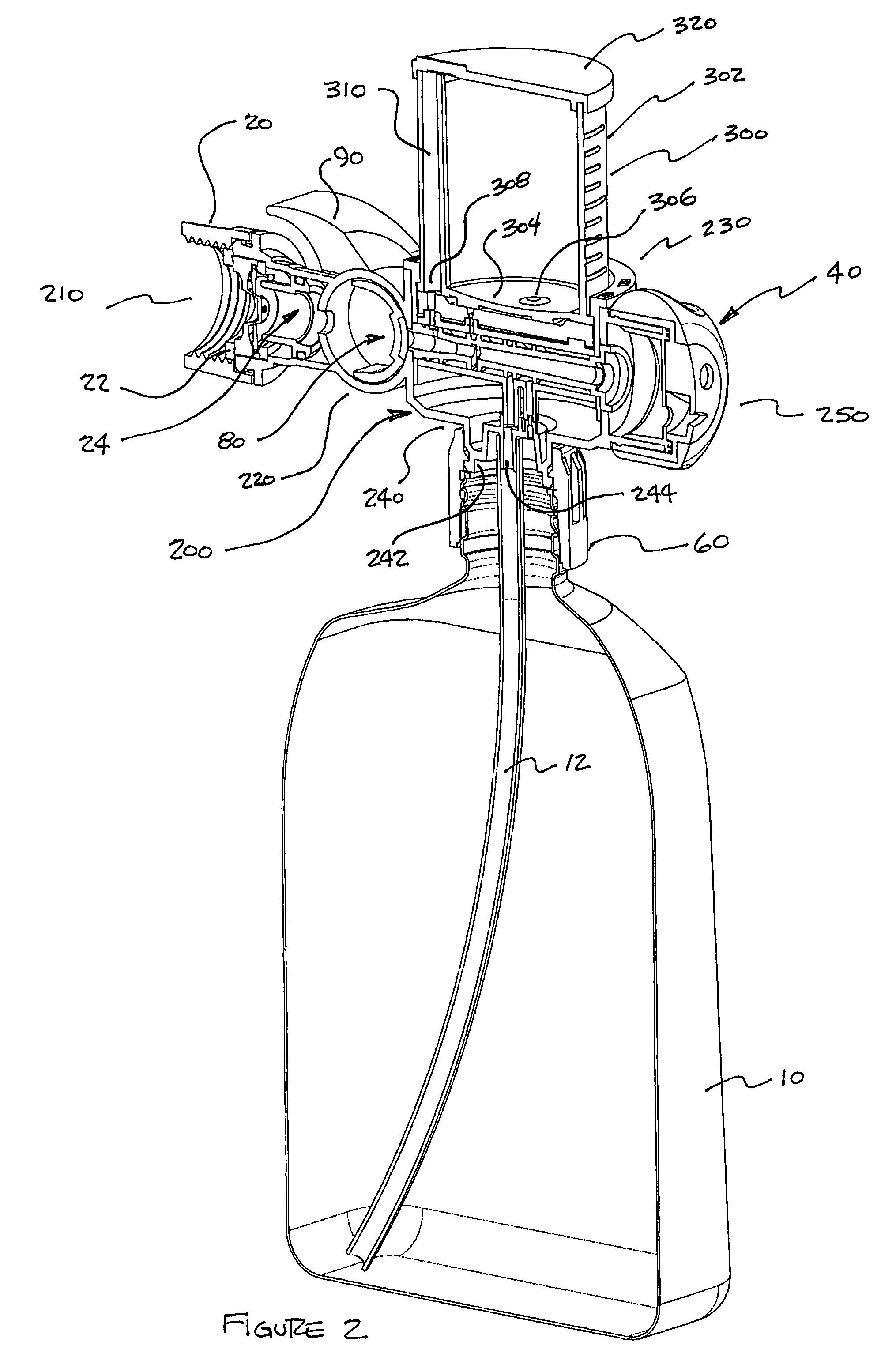 System and method for controlled dosing and dispensing of liquid material