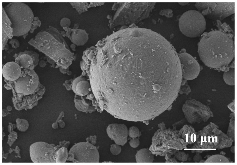 Method for improving hollow balling rate of coal slime floating beads