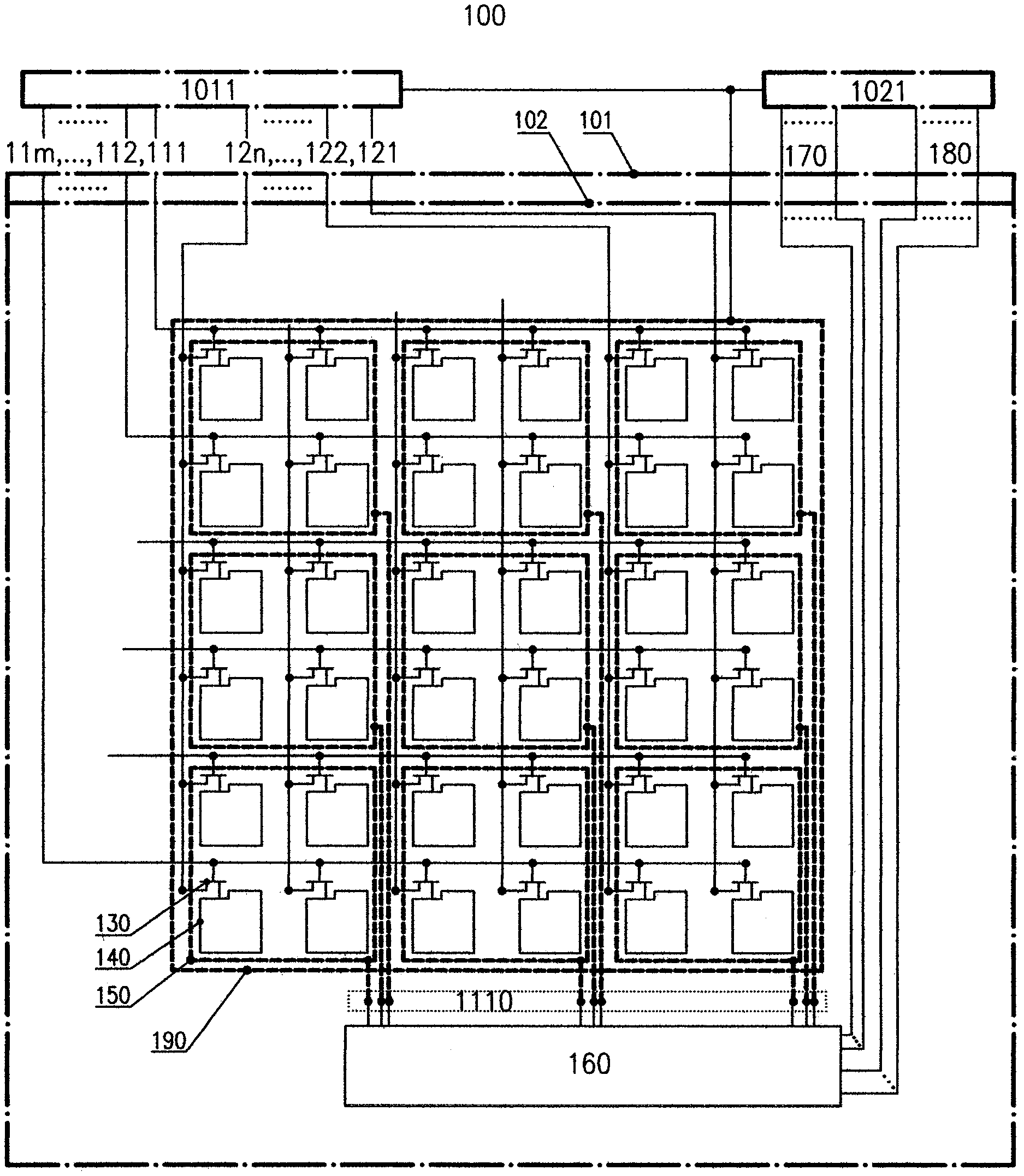 Touch control type flat panel display