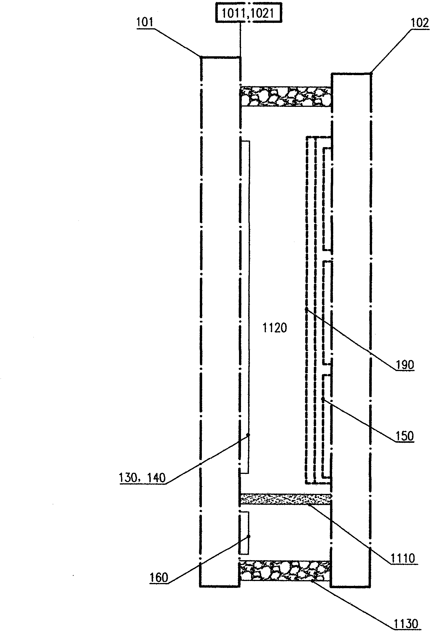 Touch control type flat panel display