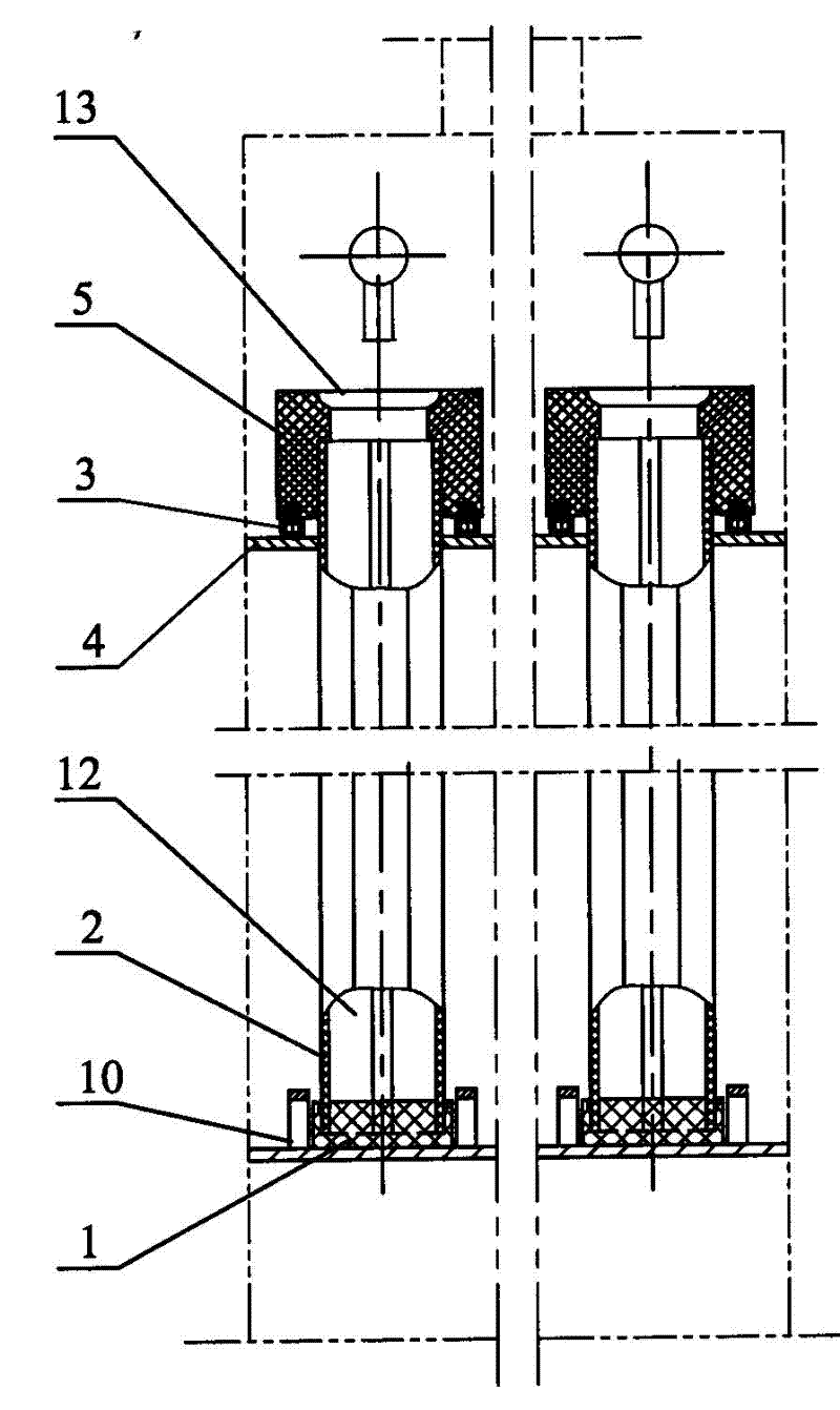 Micropore filter material sintered plate for dust separator