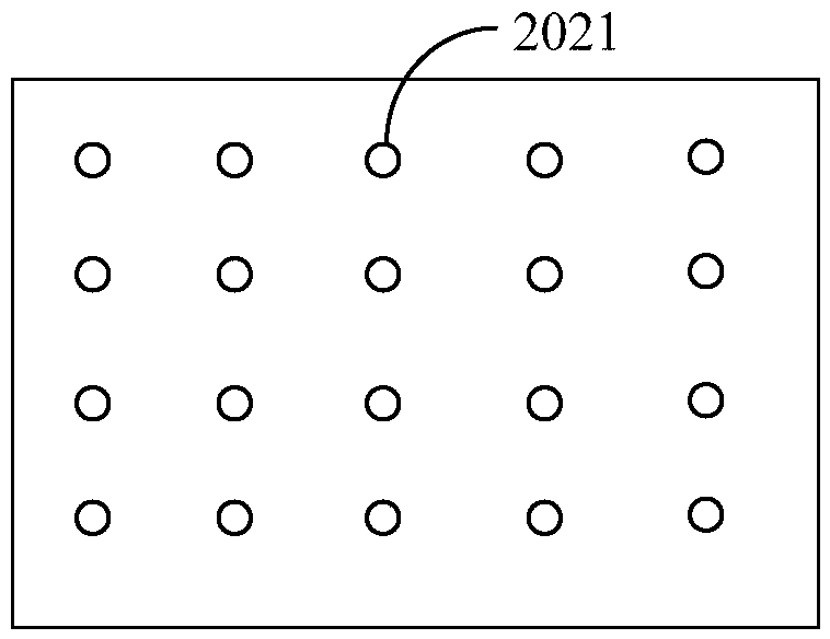 LED light source glue filling die and method