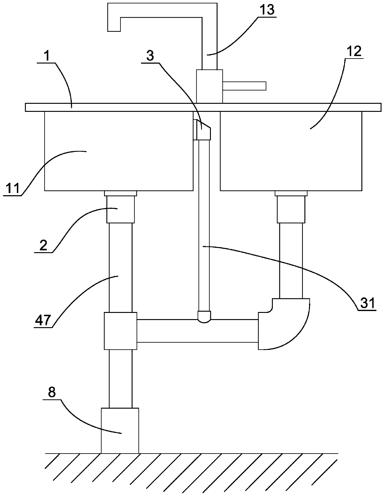 An Intensive Stainless Steel Kitchen Sink