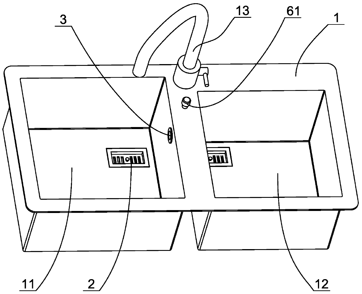 An Intensive Stainless Steel Kitchen Sink