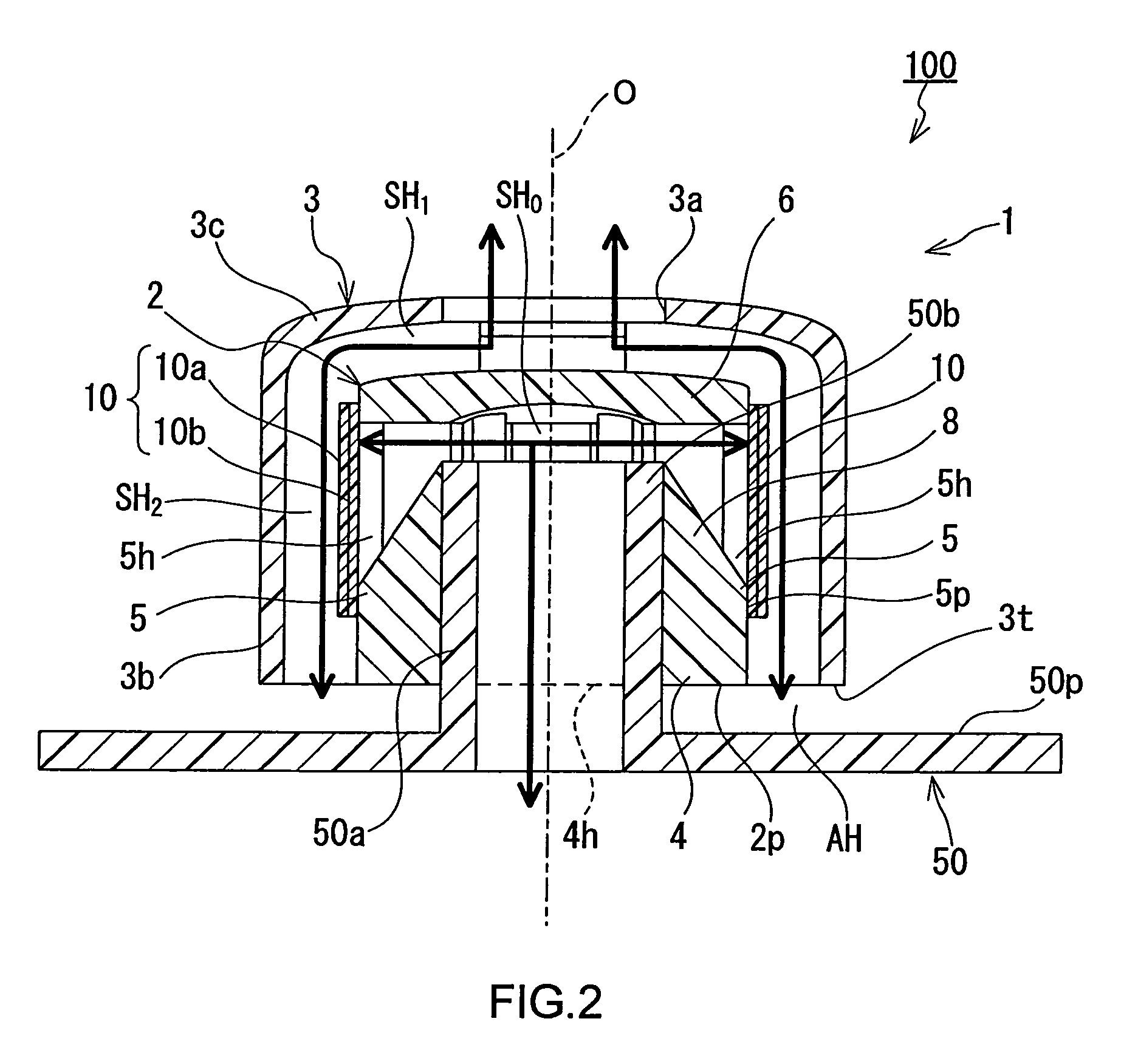 Ventilation member and ventilation structure