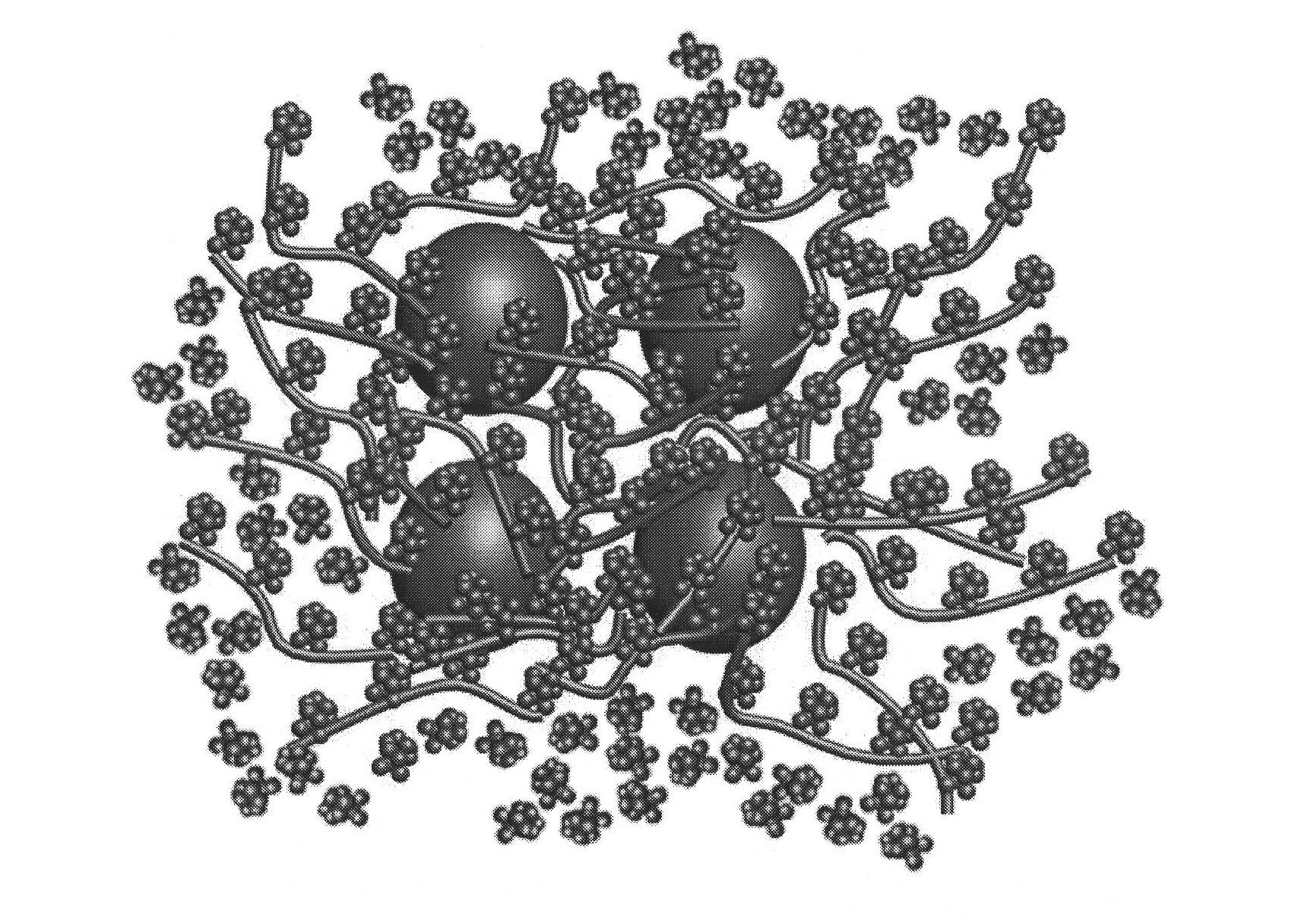 Lithium titanate/carbon/carbon nano tube composite electrode material and preparation method thereof