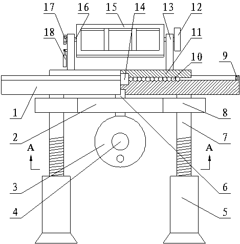 Decelerator assembly and disassembly teaching workbench