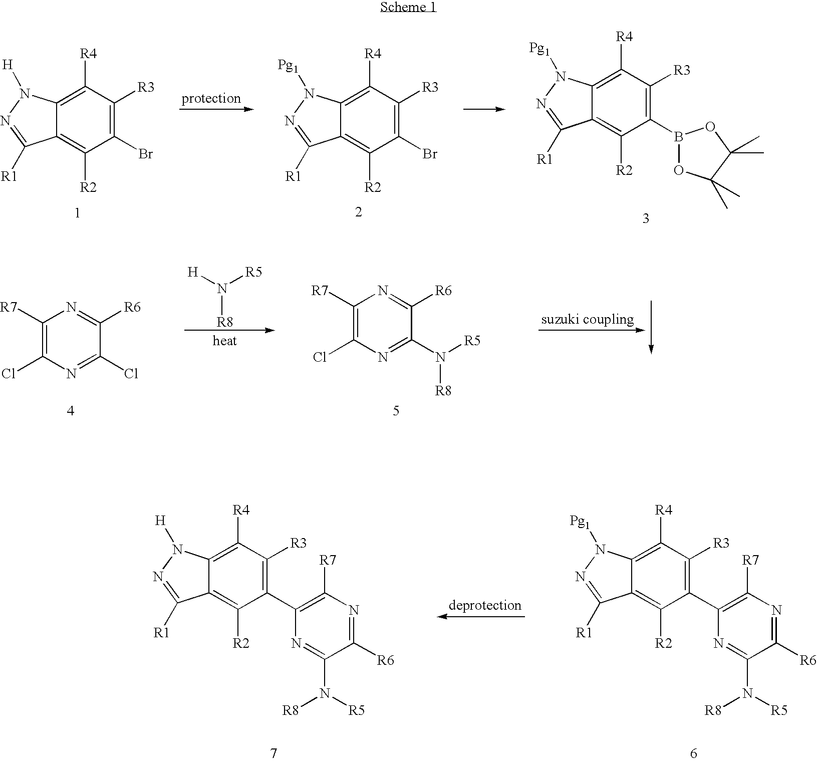 (indazol-5-yl)-pyrazines and (1,3-dihydro-indol-2-one)-pyrazines for treating rho kinase-mediated diseases and conditions