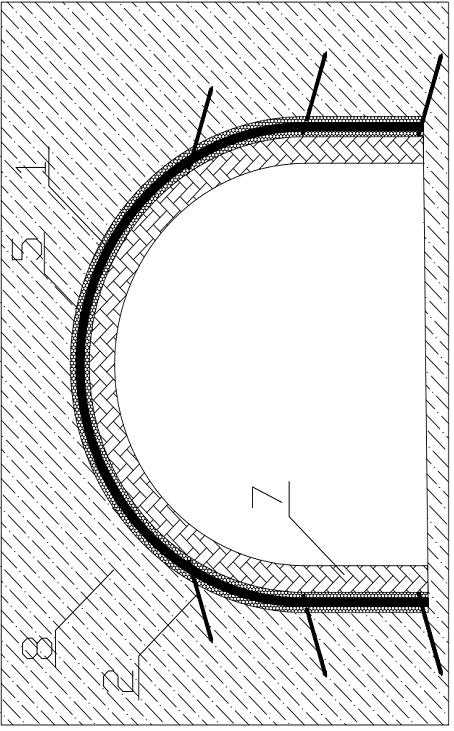 Primary support structure of tunnel steel pipe arches and support method of primary support structure