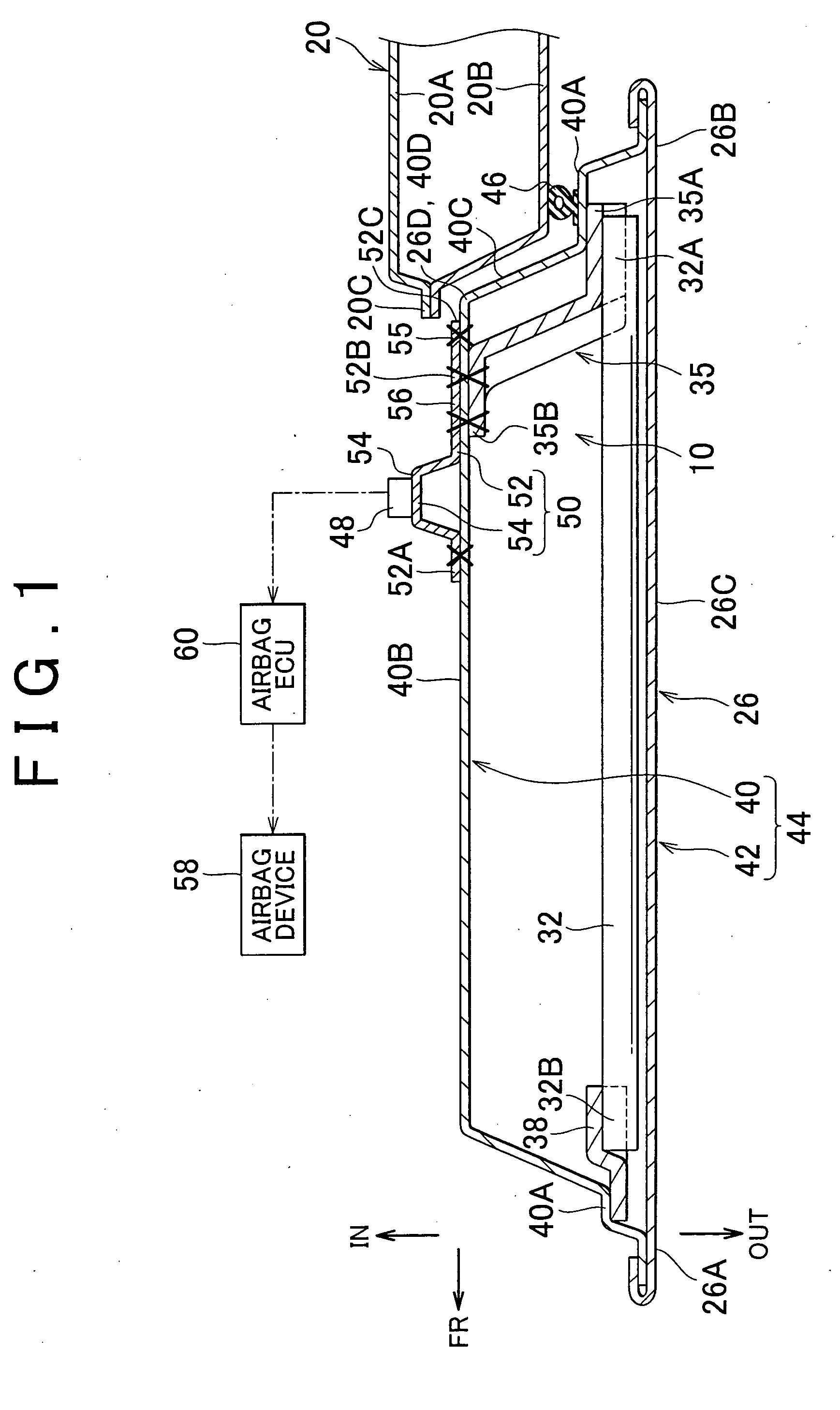 Vehicle side door structure