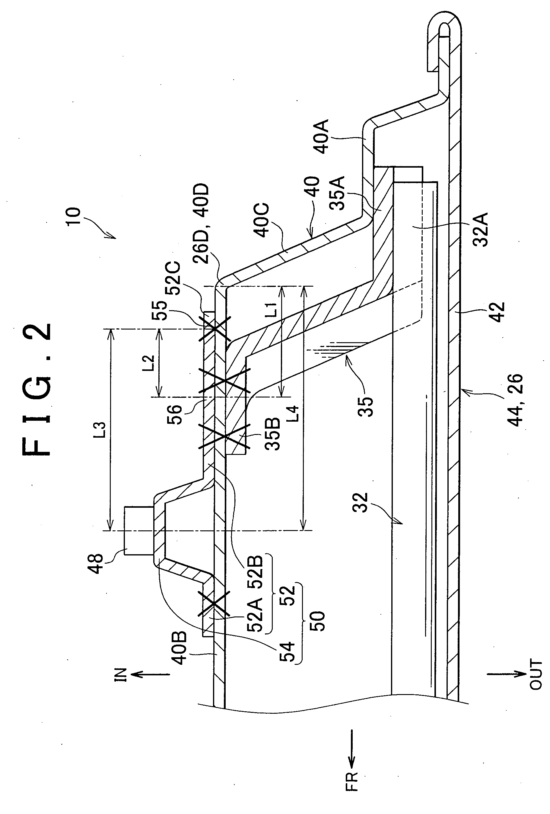 Vehicle side door structure