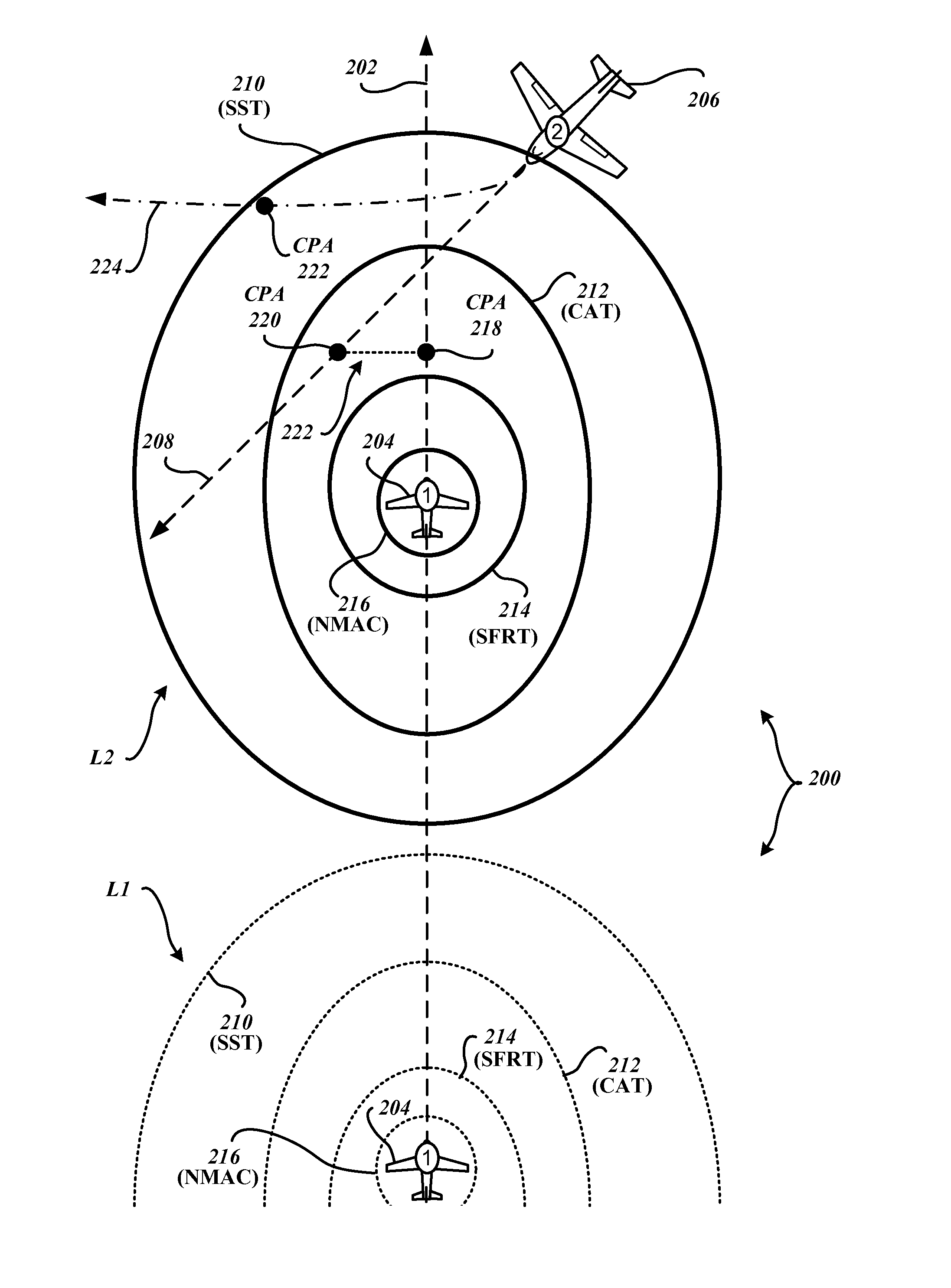 Systems and methods for unmanned aircraft system collision avoidance