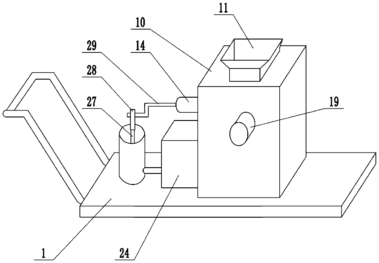 Crop fertilization equipment with uniform fertilization effect