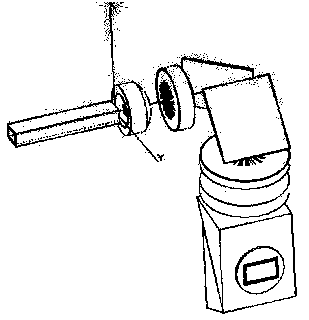 Illuminating assembly applied to laser projection device and laser projection device