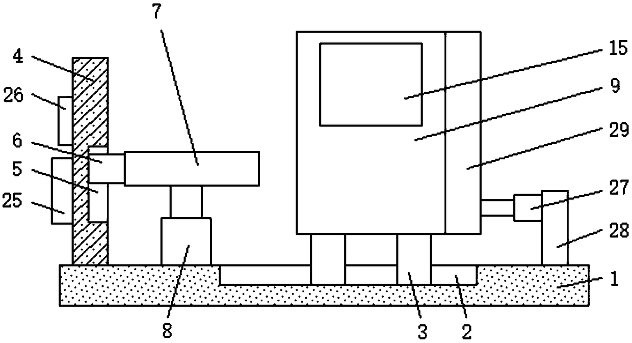 Detection tool convenient to adjust angle