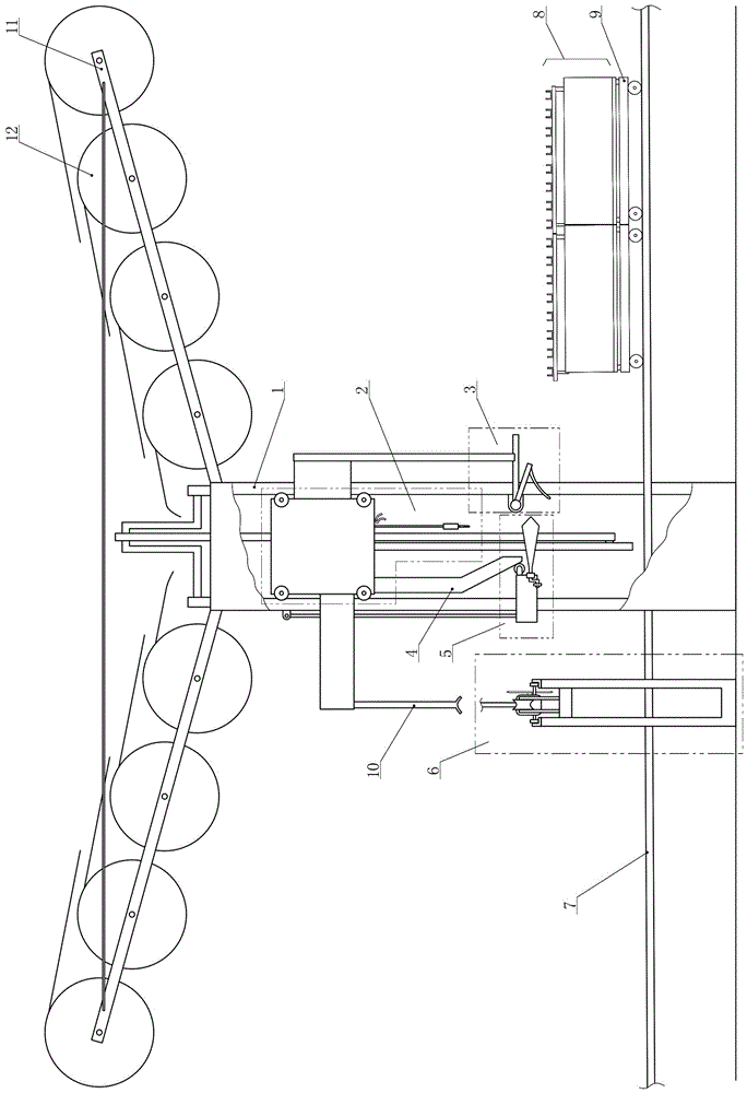 Production equipment and construction method of soil matrix artificial turf