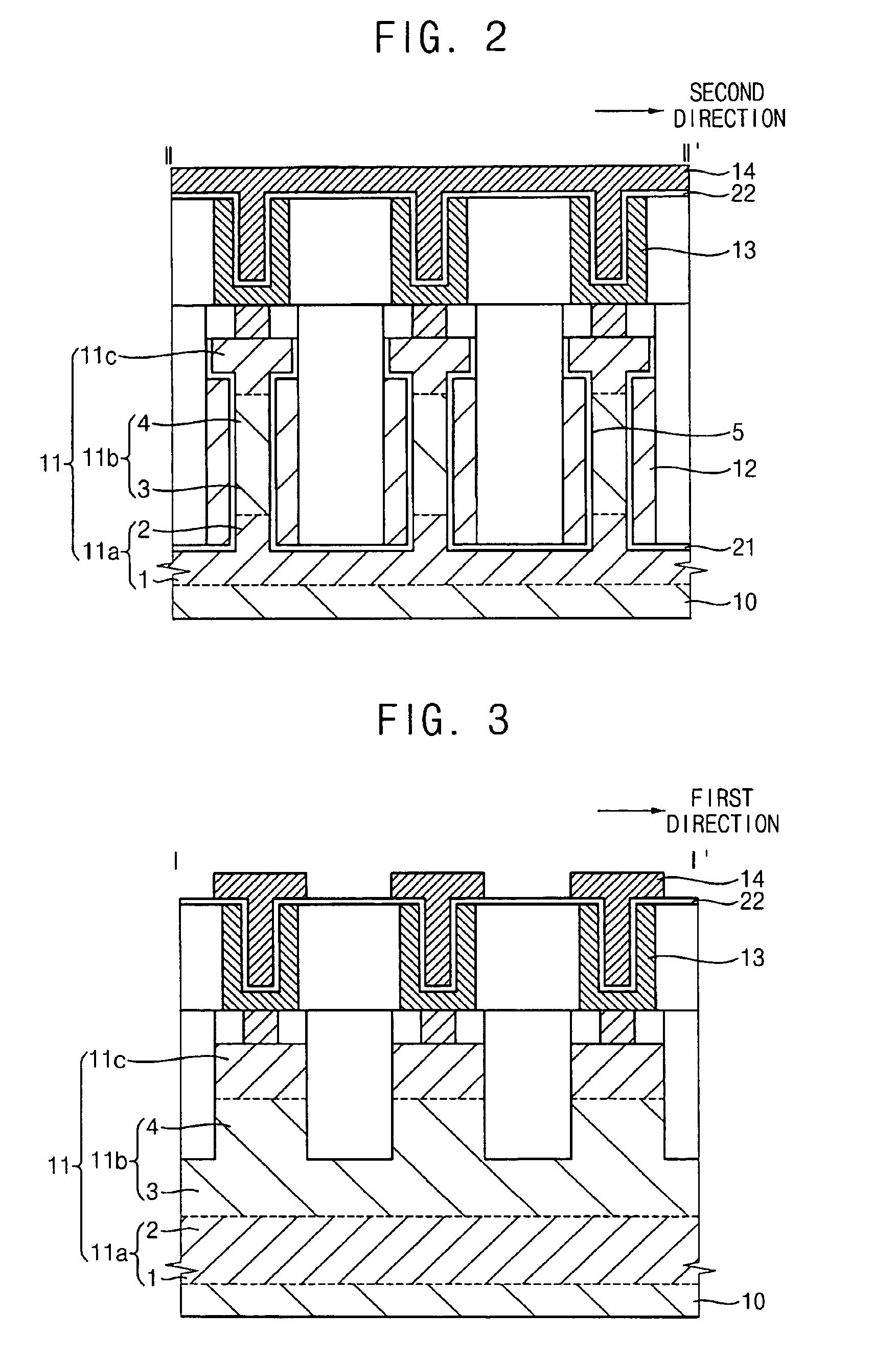 Semiconductor device having a channel extending vertically