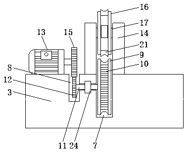 Automatic conveying device for electric wires and cables