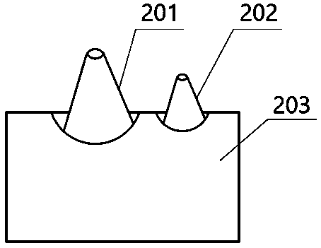 Tunneling machine adopting laser to break rocks and tunneling method of tunneling machine