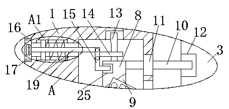 Connecting structure of unmanned aerial vehicle power controller