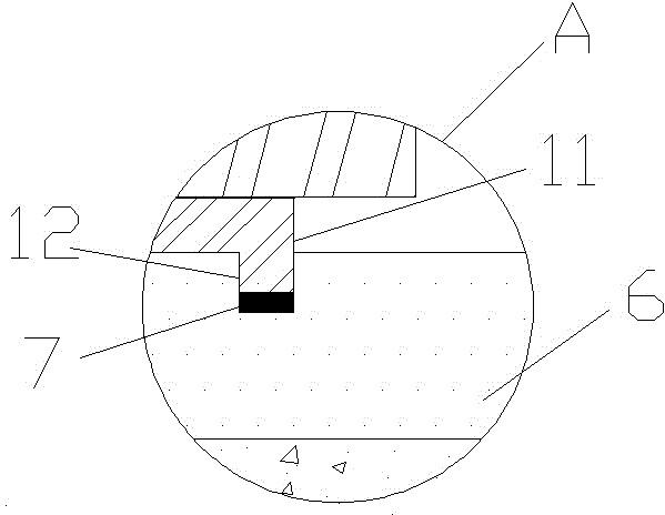 Structure for rapidly restoring hinge joint of hollow slab bridge and construction method thereof