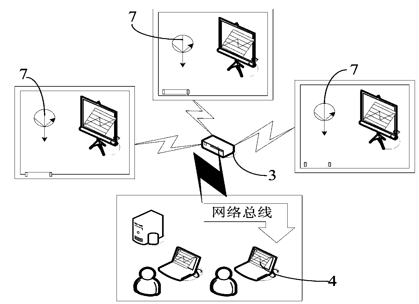 Remote intelligent monitoring system for noise in factory environment